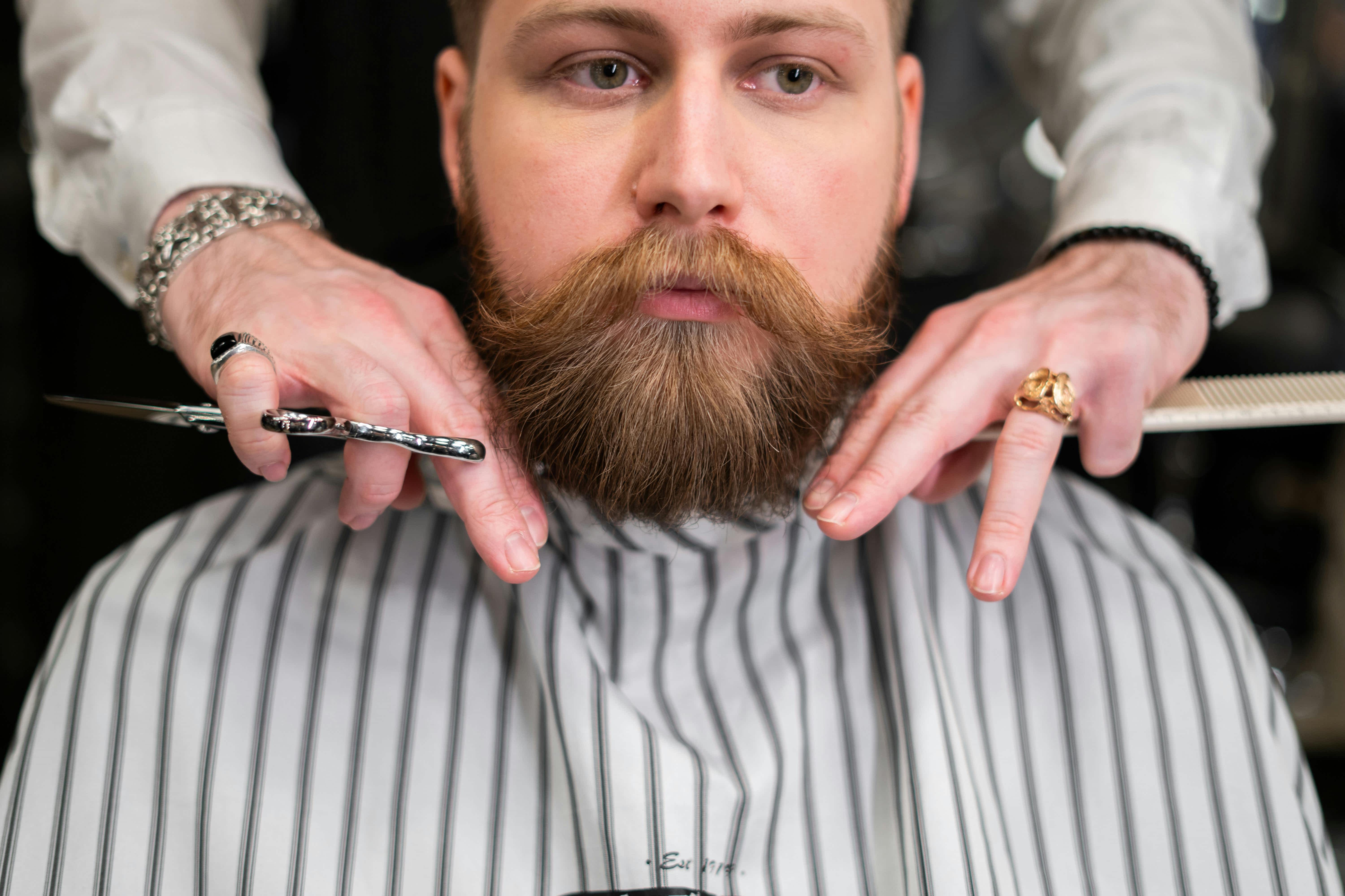 Beard Grooming and Styling - Vintage Barber Shop